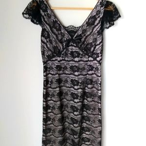 London Times Lace Midi dress Size 6